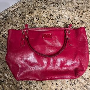 Kate Spade Dark Pink Leather Purse